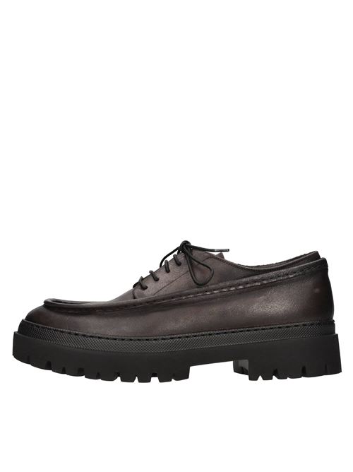 Bulk leather lace-ups PANTANETTI | 18343E BULKMARRONE